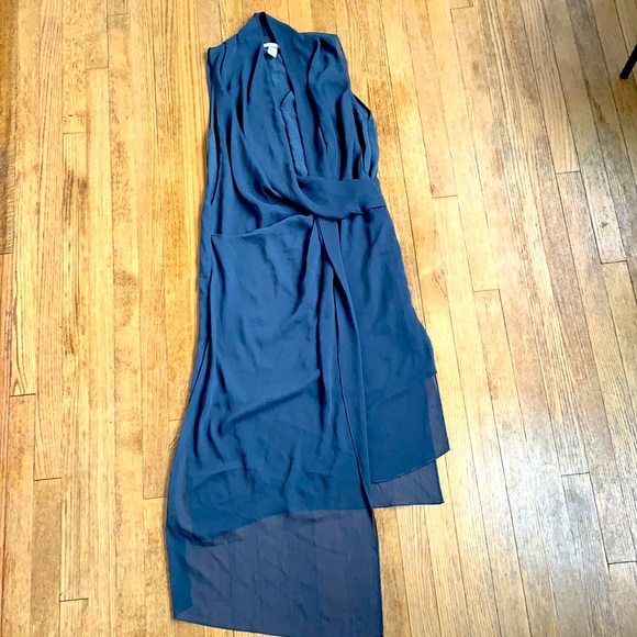 H&M Draped chiffon dress - Picture 2 of 7